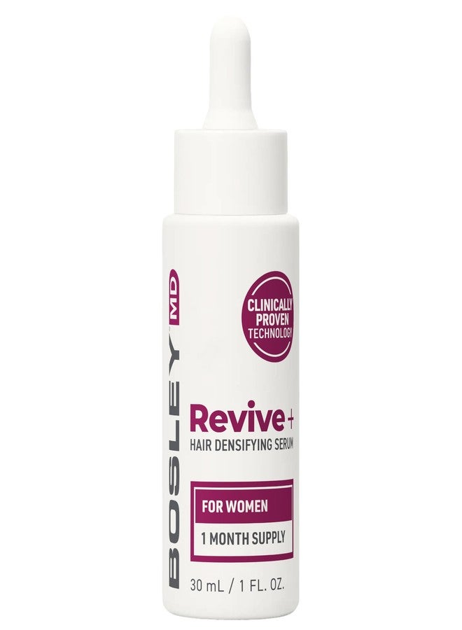 BosleyMD Revive+ Densifying Hair Growth Serum for Women – Drug-Free Scalp Treatment with Biotin, Saw Palmetto & Y100 Botanical Compound – Thicker, Fuller Hair in 45 Days – 1 Month Supply - Image 3
